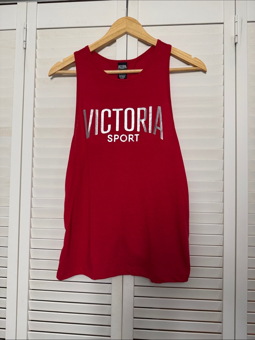 Victoria's Secret Red Sport Muscle Tank